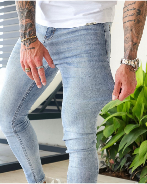 THE PORTOFINO JEANS - PALE BLUE