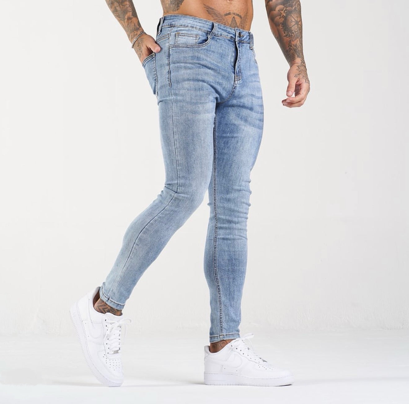 THE PORTOFINO JEANS - PALE BLUE