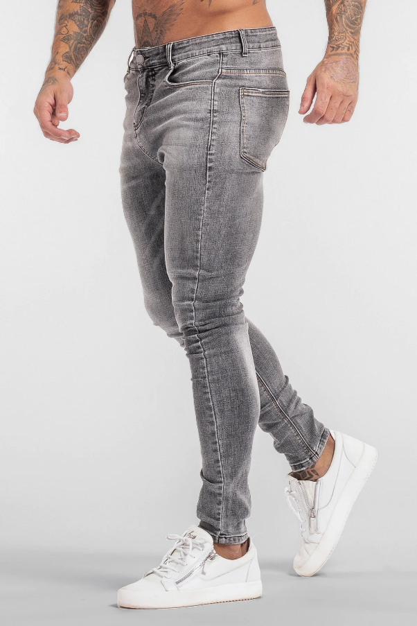 THE LUCCA JEANS - GREY