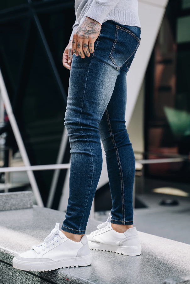 THE PORTOFINO JEANS - NAVY BLUE