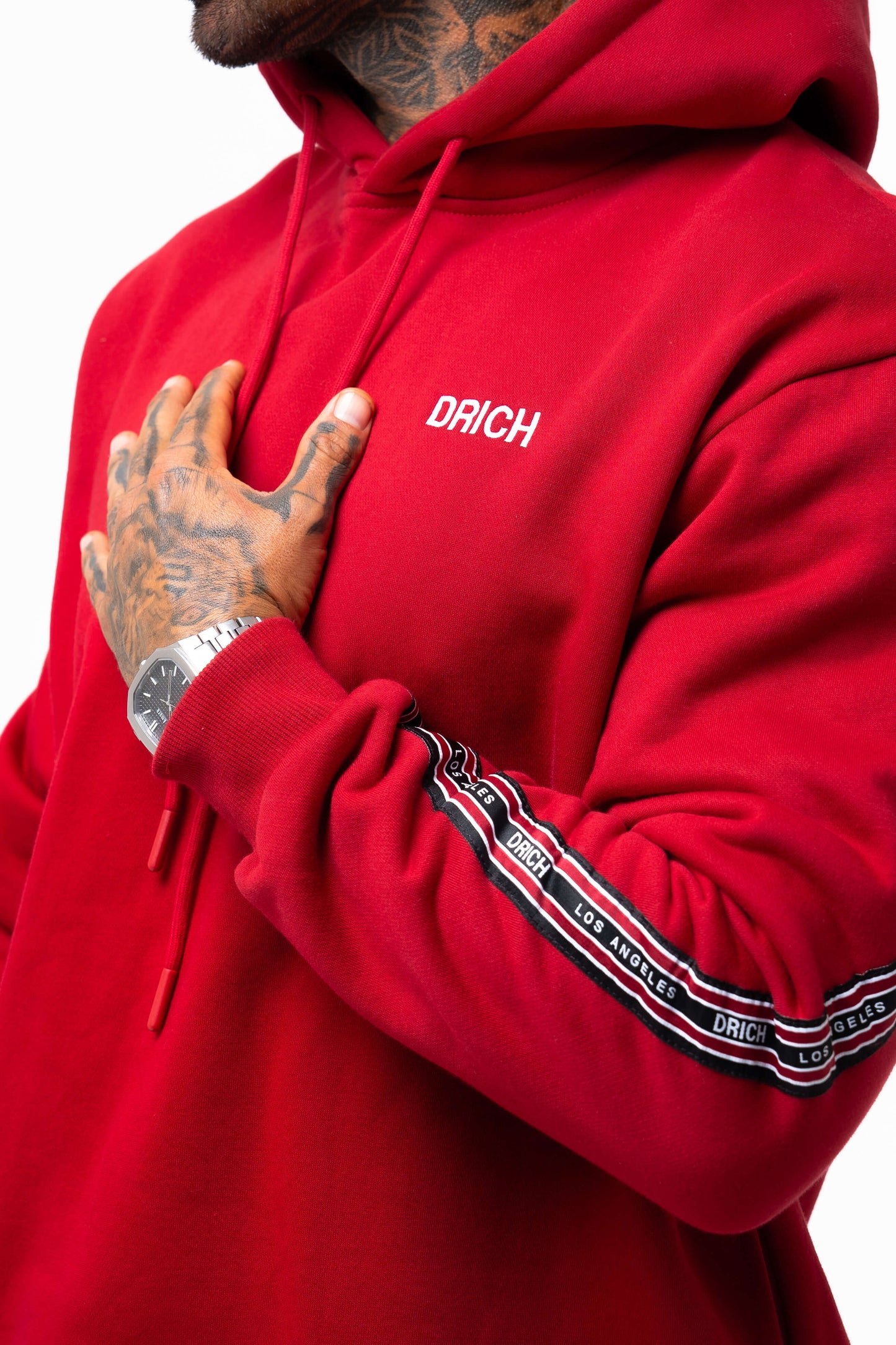THE NORTHERN HOODIE - RED