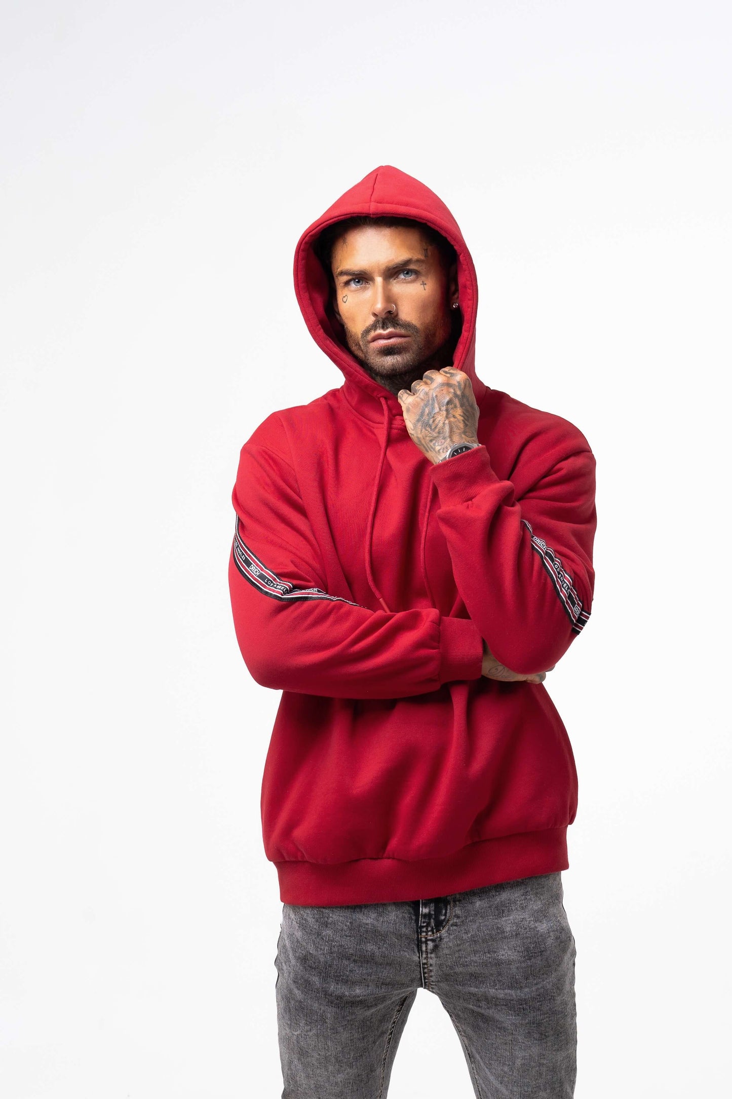 THE NORTHERN HOODIE - RED