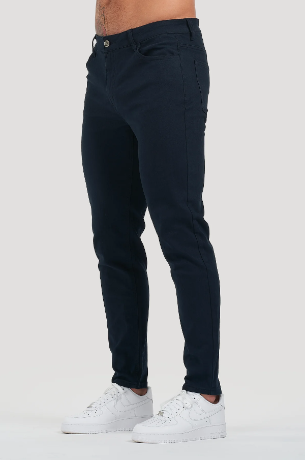 CHINO PANTS - NAVY